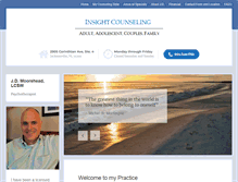 Tablet Screenshot of insightcounselingjax.com